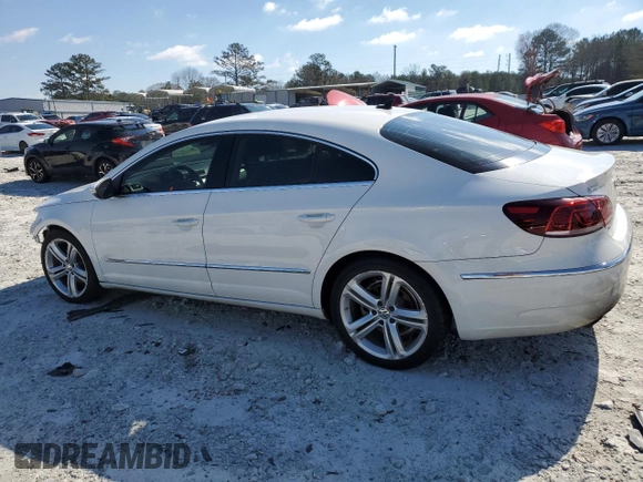 2013 Volkswagen CC Sport with VIN WVWBN7AN6DE539681, listed as a Copart auction lot 45477985 with 121,128 mi miles and Salvage Title. Bid and sale history available at DreamBid. Image 2.
