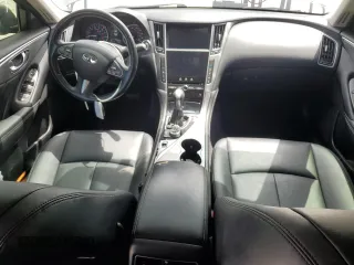 2015 Infiniti Q50 Premium with VIN JN1BV7AP5FM340151, listed as a Copart auction lot 55760705 with 113,794 mi miles and Clean Title. Bid and sale history available at DreamBid. Image 8.