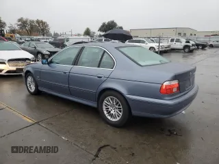 2003 BMW 5 Series 530iA with VIN WBADT63473CK34842, listed as a Copart auction lot 81845704 with 162,393 mi miles and Salvage Title. Bid and sale history available at carsss.com. Image 2.