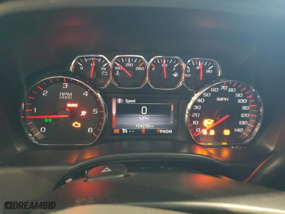 2016 GMC Sierra 1500 SLT with VIN 3GTU2NEC2GG309454, listed as a Copart auction lot 48794235 with 154,238 mi miles and Clean Title. Bid and sale history available at carsss.com. Image 9.