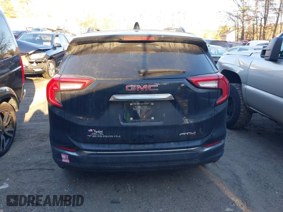 2022 GMC Terrain AT4 with VIN 3GKALYEVXNL312081, listed as a IAAI auction lot 41307897 with 45,555 mi miles. Bid and sale history available at carsss.com. Image 16.