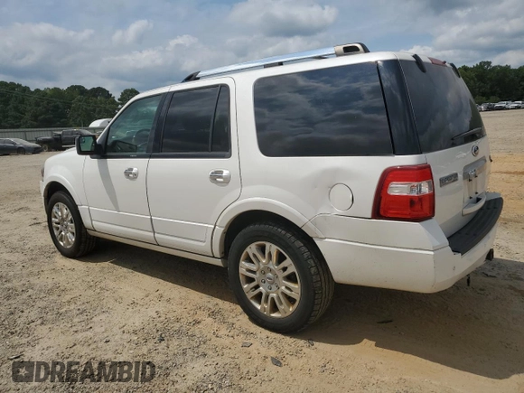 2014 Ford Expedition Limited с VIN 1FMJU1K57EEF06468, выставлен на аукционе Copart как лот 81625914 с пробегом 130 914 миль миль и Списание • Salvage title. История ставок и продаж доступна на DreamBid. Изображение 2.