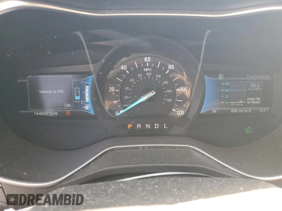 2016 Ford Fusion SE Hybrid with VIN 3FA6P0LU7GR250310, listed as a Copart auction lot 69625424 with 144,692 mi miles and Salvage title. Bid and sale history available at DreamBid. Image 9.