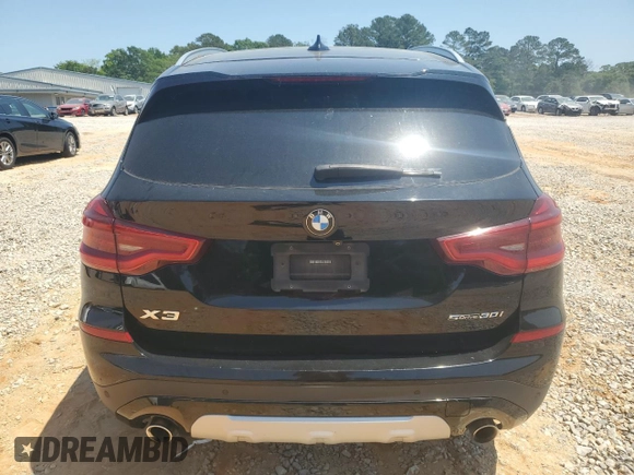 2019 BMW X3 sDrive30i z VIN 5UXTR7C51KLE88851, wystawiony jako Copart lot #53363985 z przebiegiem 58 056 mil mil oraz Szkoda całkowita • Salvage title. Historia ofert i sprzedaży dostępna na DreamBid. Obrazek 6.