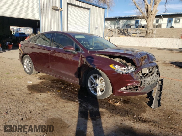 2018 Ford Fusion SE with VIN 3FA6P0H71JR110022, listed as a Copart auction lot 44703715 with 149,056 mi miles and Salvage Title. Bid and sale history available at DreamBid. Image 4.