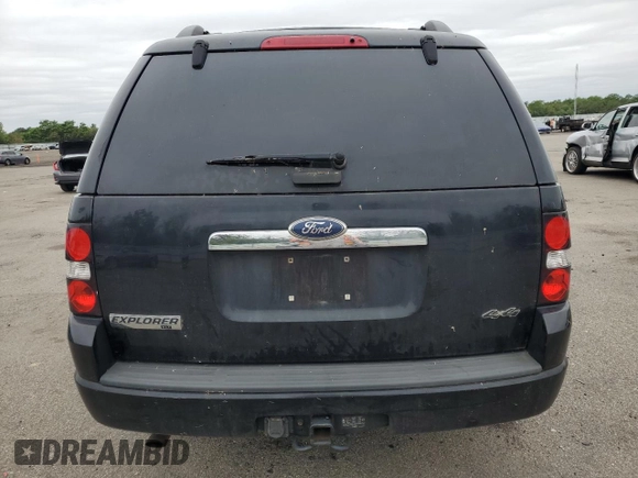 2010 Ford Explorer XLT with VIN 1FMEU7DE1AUA20546, listed as a Copart auction lot 61178945 with 93,705 mi miles and Salvage title. Bid and sale history available at DreamBid. Image 6.