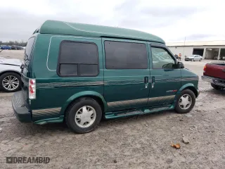 2002 Chevrolet Astro Cargo Van YF7 Upfitter with VIN 1GBEL19X22B135639, listed as a Copart auction lot 84209554 with 241,212 mi miles and Salvage Title. Bid and sale history available at carsss.com. Image 3.