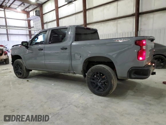 2024 Chevrolet Silverado 1500 Custom Trail Boss with VIN 3GCPDCEK2RG183022, listed as a Copart auction lot 82964444 with 21,314 mi miles and Salvage Title. Bid and sale history available at carsss.com. Image 2.