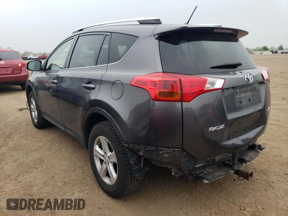 2013 Toyota RAV4 XLE with VIN JTMWFREV3D5010502, listed as a Copart auction lot 60568025 with 89,480 mi miles and Salvage title. Bid and sale history available at DreamBid. Image 2.