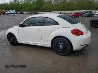 2014 Volkswagen Beetle 2.5L w/Sun with VIN 3VWJP7AT9EM602575, listed as a Copart auction lot 55383965 with 130,525 mi miles and Salvage Title. Bid and sale history available at DreamBid. Image 2.