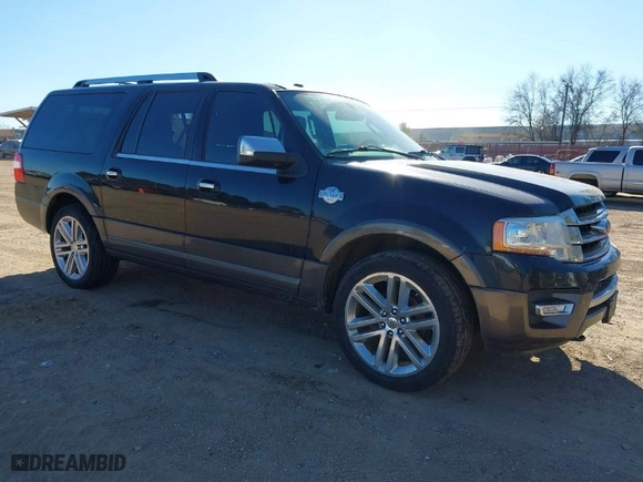 2017 Ford Expedition EL XLT with VIN 1FMJK1JT0HEA32907, listed as a IAAI auction lot 41417973 with 159,954 mi miles. Bid and sale history available at carsss.com. Image 1.