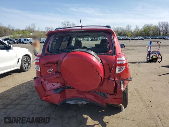 2009 Toyota RAV4 with VIN JTMBF33V995005990, listed as a Copart auction lot 54186295 with 143,097 mi miles and Salvage Title. Bid and sale history available at carsss.com. Image 6.