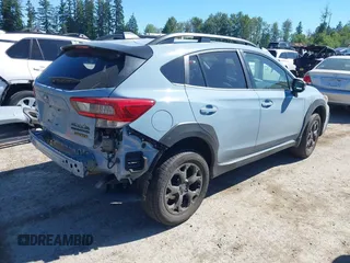 2023 Subaru Crosstrek Special Sports with VIN JF2GTHSC7PH298880, listed as a IAAI auction lot 42452274 with 30,220 mi miles and . Bid and sale history available at DreamBid. Image 4.
