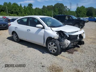 2017 Nissan Versa SV with VIN 3N1CN7AP9HK442284, listed as a Copart auction lot 58241265 with 110,065 mi miles and Salvage title. Bid and sale history available at DreamBid. Image 4.