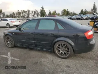 2003 Audi A4 1.8T with VIN WAULC68E03A292218, listed as a Copart auction lot 45030785 with 170,803 mi miles and Salvage Title. Bid and sale history available at carsss.com. Image 2.