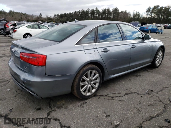 2015 Audi A6 3.0T Premium Plus with VIN WAUFGAFC7FN022163, listed as a Copart auction lot 42444393 with 91,948 mi miles. Bid and sale history available at carsss.com. Image 3.