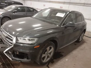2020 Audi Q5 Premium Plus with VIN WA1BNAFY0L2013198, listed as a IAAI auction lot 41088696 with 71,334 mi miles. Bid and sale history available at carsss.com. Image 17.