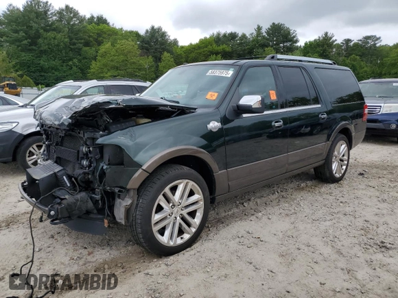 2016 Ford Expedition Max XLT с VIN 1FMJK1JT7GEF10786, выставлен на аукционе Copart как лот 58375975 с пробегом 118 169 миль миль и Списание • Salvage title. История ставок и продаж доступна на DreamBid. Изображение 1.