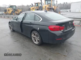 2019 BMW 4 Series 430i xDrive with VIN WBA4J3C56KBL06602, listed as a IAAI auction lot 41734467 with 225,041 mi miles. Bid and sale history available at carsss.com. Image 3.