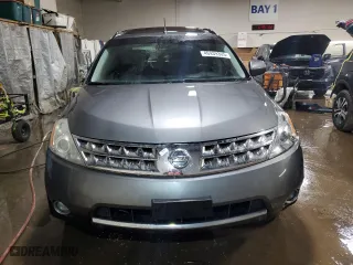 2007 Nissan Murano S with VIN JN8AZ08W17W636148, listed as a Copart auction lot 46939305 with 149,706 mi miles and Salvage Title. Bid and sale history available at carsss.com. Image 5.