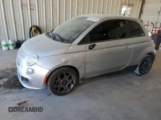 2013 FIAT 500 Sport with VIN 3C3CFFBR1DT709382, listed as a Copart auction lot 46302325 with 164,561 mi miles and Salvage Title. Bid and sale history available at carsss.com. Image 1.