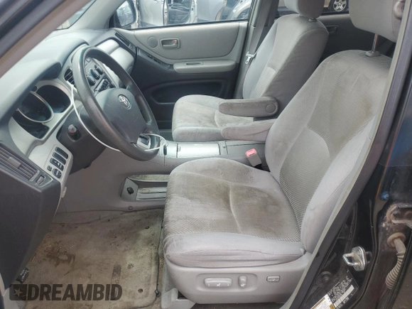 2006 Toyota Highlander z VIN JTEGP21A960121966, wystawiony jako Copart lot #58623015 z przebiegiem 193 656 mil mil oraz Czysty tytuł • Clean title. Historia ofert i sprzedaży dostępna na DreamBid. Obrazek 7.