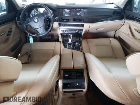 2013 BMW 5 Series 528i with VIN WBAXG5C5XDDY33573, listed as a Copart auction lot 54733925 with 161,265 mi miles and Clean Title. Bid and sale history available at DreamBid. Image 8.