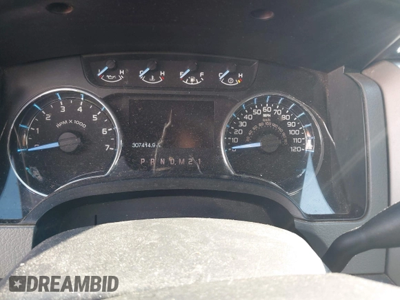 2011 Ford F-150 XLT with VIN 1FTFW1CT4BFD03061, listed as a IAAI auction lot 42633221 with 307,414 mi miles and . Bid and sale history available at DreamBid. Image 7.