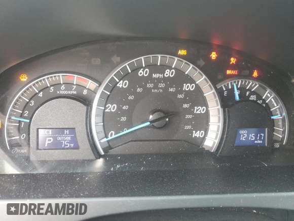 2014 Toyota Camry L with VIN 4T1BF1FK9EU363995, listed as a Copart auction lot 54539065 with 121,517 mi miles and Salvage Title. Bid and sale history available at DreamBid. Image 9.