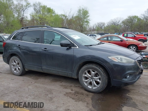 2015 Mazda CX-9 Touring with VIN JM3TB3CA3F0460864, listed as a IAAI auction lot 41944957 with 242,100 mi miles. Bid and sale history available at carsss.com. Image 13.