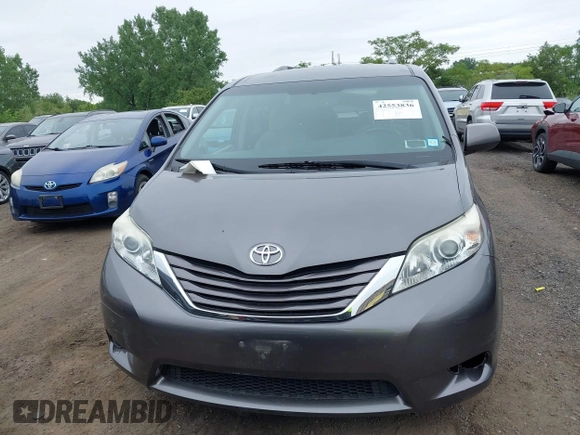 2015 Toyota Sienna LE AAS with VIN 5TDKK3DC7FS619418, listed as a IAAI auction lot 42553836 with 116,190 mi miles and . Bid and sale history available at DreamBid. Image 11.