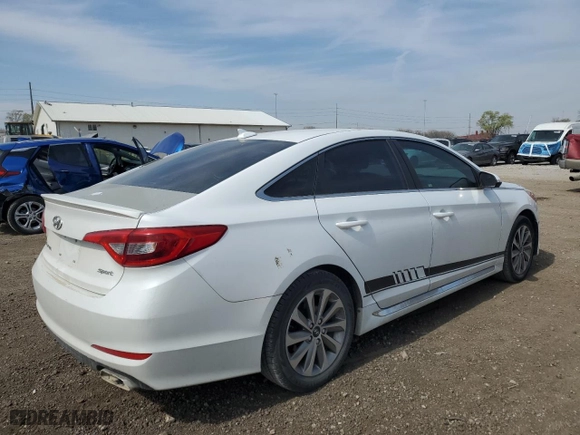 2015 Hyundai Sonata 2.4L Sport with VIN 5NPE34AF8FH049966, listed as a Copart auction lot 53540155 with 100,436 mi miles and Clean Title. Bid and sale history available at carsss.com. Image 3.