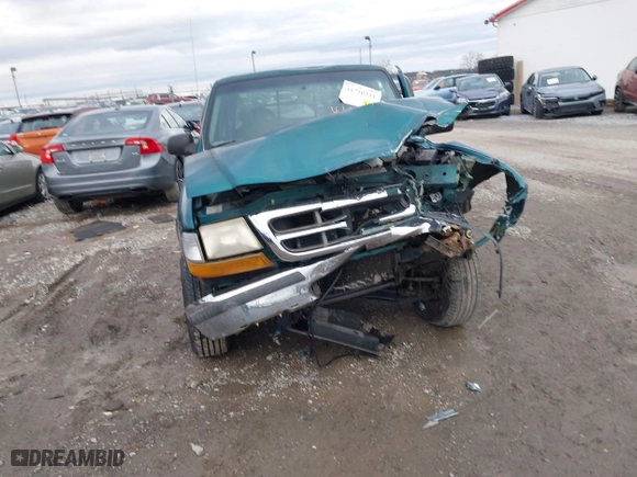 1998 Ford Ranger XL with VIN 1FTYR14U2WTA62101, listed as a IAAI auction lot 41710311 with 193,497 mi miles. Bid and sale history available at carsss.com. Image 6.