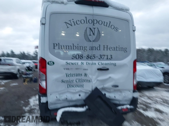 2023 Ford Transit Cargo with VIN 1FTBR1C84PKB27872, listed as a IAAI auction lot 41025498 with 6,710 mi miles and . Bid and sale history available at DreamBid. Image 11.