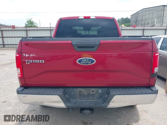2017 Ford F-150 XL with VIN 1FTEW1EF1HKD11704, listed as a IAAI auction lot 42104633 with 105,104 mi miles. Bid and sale history available at carsss.com. Image 16.