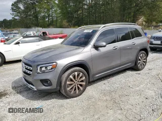 2021 Mercedes-Benz GLB with VIN W1N4M4GBXMW118072, listed as a Copart auction lot 51583065 with 76,792 mi miles and Clean Title. Bid and sale history available at carsss.com. Image 1.