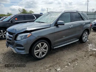 2018 Mercedes-Benz GLE 350 with VIN 4JGDA5HB1JB117315, listed as a Copart auction lot 57871285 with 144,261 mi miles and Salvage title. Bid and sale history available at DreamBid. Image 1.