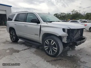 2018 Chevrolet Tahoe Premier with VIN 1GNSCCKJ9JR203707, listed as a Copart auction lot 78011674 with 76,337 mi miles and Salvage Title. Bid and sale history available at carsss.com. Image 4.