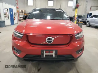 2021 Volvo XC40 with VIN YV4ED3UR8M2529871, listed as a Copart auction lot 57584345 with 35,609 mi miles and Salvage title. Bid and sale history available at DreamBid. Image 5.