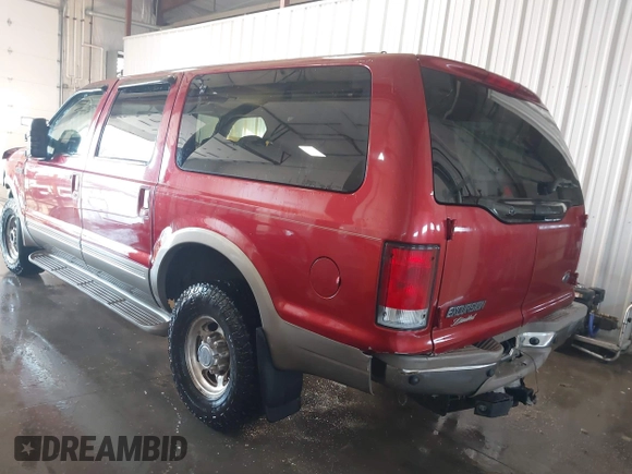 2001 Ford Excursion Limited с VIN 1FMSU43F81EC39431, выставлен на аукционе IAAI как лот 41298572 с пробегом 235 506 миль миль и . История ставок и продаж доступна на DreamBid. Изображение 3.