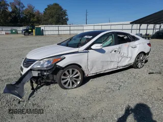 2017 Hyundai Azera Limited z VIN KMHFH4JG5HA590574, wystawiony jako Copart lot #77846934 z przebiegiem Nie podano mil oraz Szkoda całkowita • Salvage title. Historia ofert i sprzedaży dostępna na DreamBid. Obrazek 1.