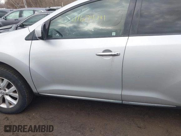2012 Nissan Murano SL with VIN JN8AZ1MW3CW220060, listed as a IAAI auction lot 41674281 with 135,030 mi miles and . Bid and sale history available at DreamBid. Image 15.