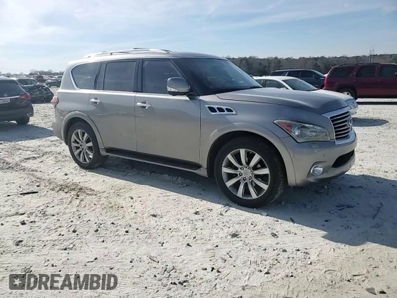 2011 Infiniti QX56 7-passenger with VIN JN8AZ2NE2B9000479, listed as a Copart auction lot 49492035 with 152,852 mi miles and Salvage Title. Bid and sale history available at carsss.com. Image 12.