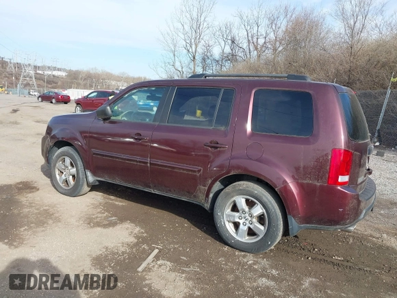 2009 Honda Pilot EX-L with VIN 5FNYF48689B022215, listed as a IAAI auction lot 41817432 with Not Provided miles and . Bid and sale history available at carsss.com. Image 3.