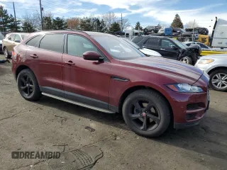2017 Jaguar F-Pace 20d Premium with VIN SADCJ2BN8HA099515, listed as a Copart auction lot 43664725 with 111,386 mi miles and Salvage Title. Bid and sale history available at DreamBid. Image 4.