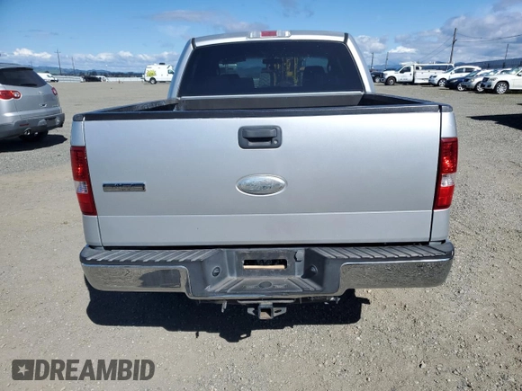 2006 Ford F-150 XLT with VIN 1FTRW14W76FB38022, listed as a Copart auction lot 47946725 with 0 mi miles and Clean Title. Bid and sale history available at carsss.com. Image 6.