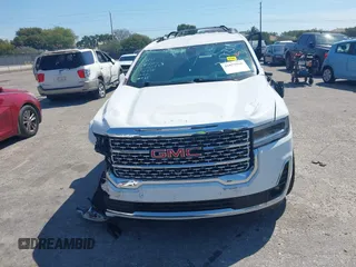 2021 GMC Acadia Denali with VIN 1GKKNPLS9MZ124774, listed as a IAAI auction lot 41859968 with 46,592 mi miles and . Bid and sale history available at carsss.com. Image 6.