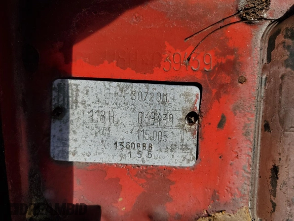 1965 FIAT 124 Spider z VIN 118H039439, wystawiony jako Copart lot #78980814 z przebiegiem 26 509 mil mil oraz Czysty tytuł • Clean title. Historia ofert i sprzedaży dostępna na DreamBid. Obrazek 12.