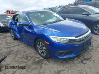 2016 Honda Civic Sedan EX with VIN 19XFC2F87GE076648, listed as a IAAI auction lot 41797654 with 111,132 mi miles. Bid and sale history available at carsss.com. Image 1.