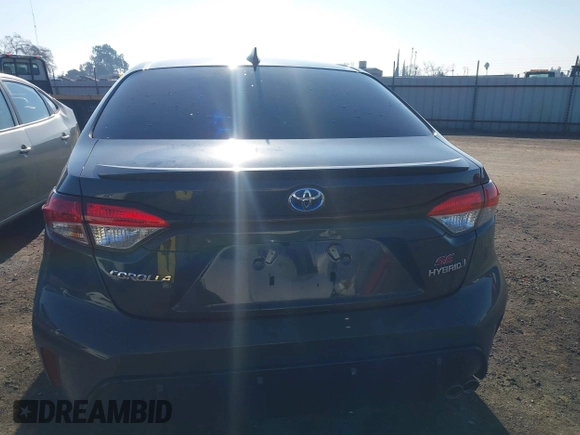2023 Toyota Corolla Hybrid LE with VIN JTDBCMFE8P3014909, listed as a IAAI auction lot 41279260 with 1 mi miles. Bid and sale history available at carsss.com. Image 16.